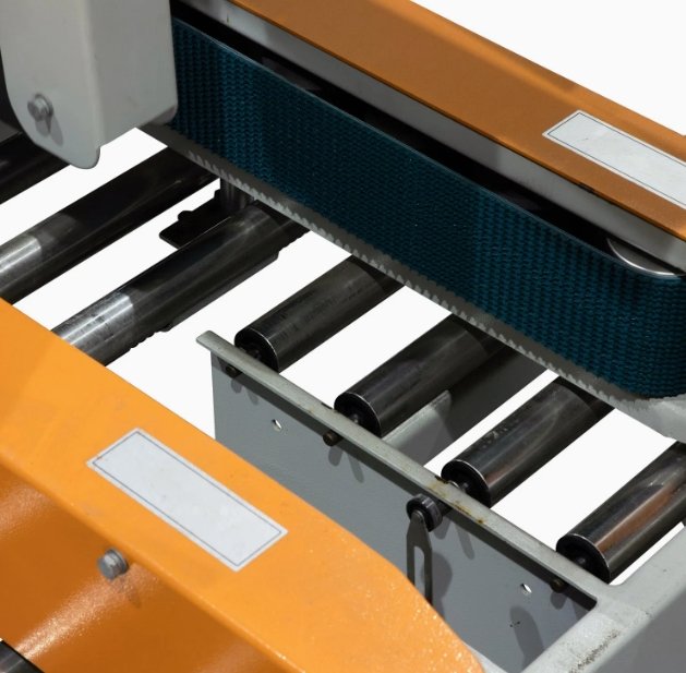 Automatic Top Bottom Tape Carton Sealer with Flap Folding