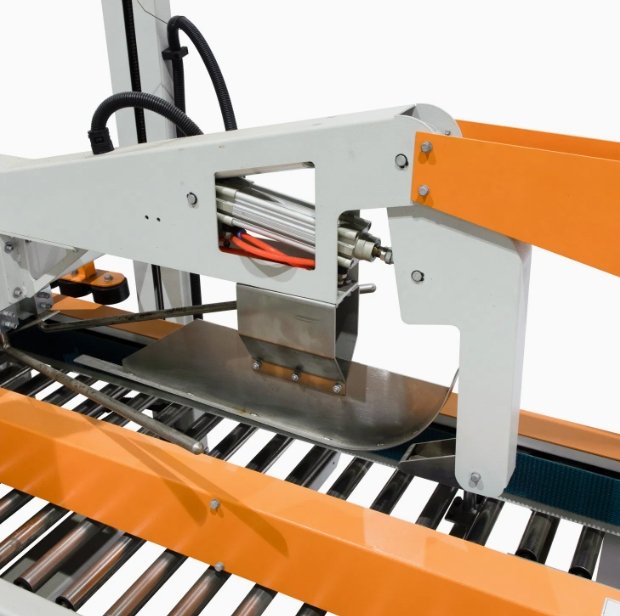 Automatic Top Bottom Tape Carton Sealer with Flap Folding