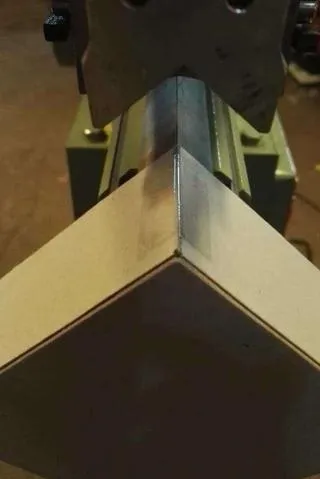 Semi-Auto Rigid Box Corner Pasting Taping Machine