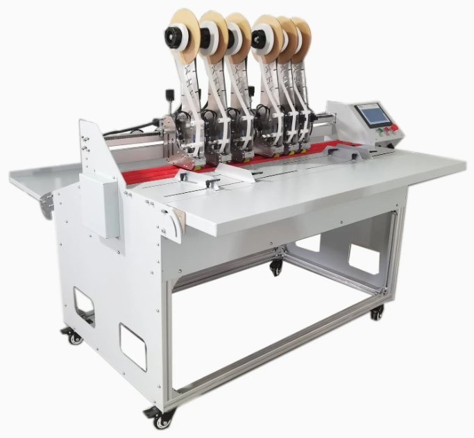 Wide Format Semi-Automatic Double Sided Tape Applicator Machine