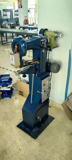 Semi-Auto Rigid Box Corner Pasting Taping Machine