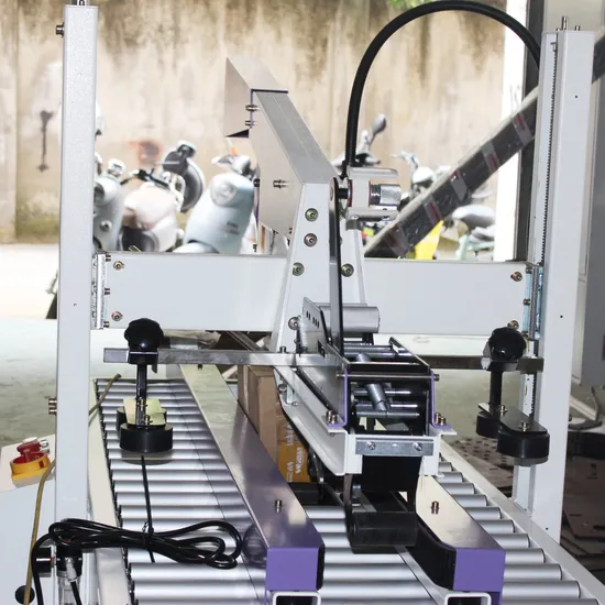 Electric Belt Drive Automatic Carton Sealer Taping Machine